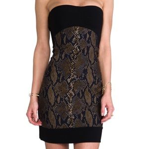 DVF Garland Two snake print dress